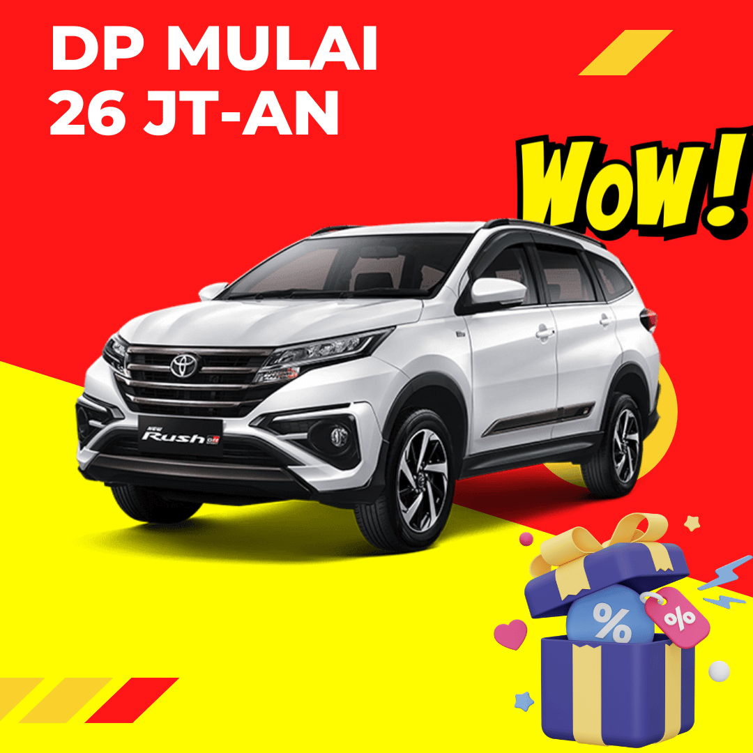 dealer toyota jakbar - harga rush - kredit rush
